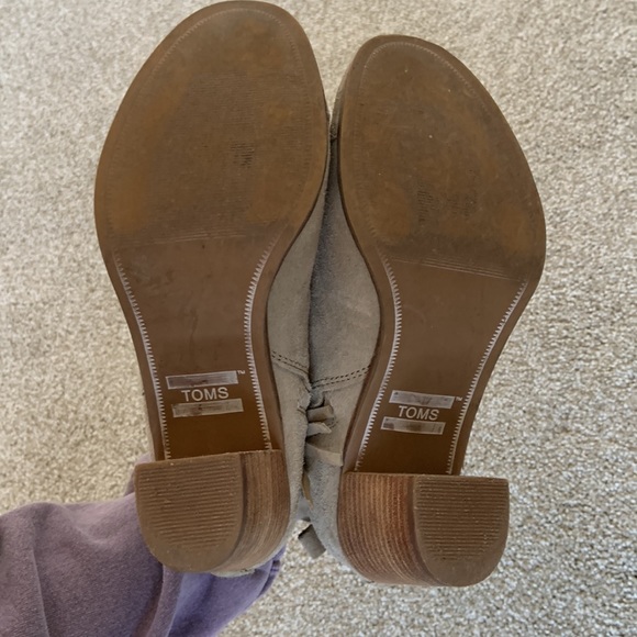 Toms Lanuda Suede taupe bootie - Picture 7 of 7